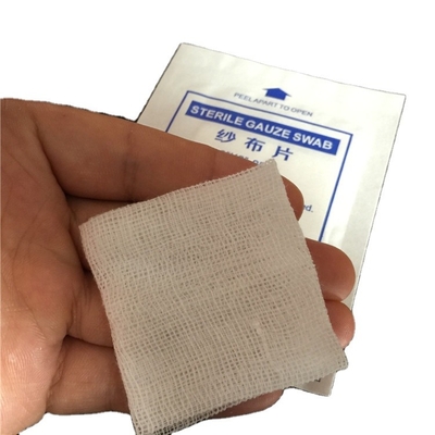 Medical Cotton Gauze Swab Sterile Gauze Pad  The Gauze Swab 10 X 10 CM
